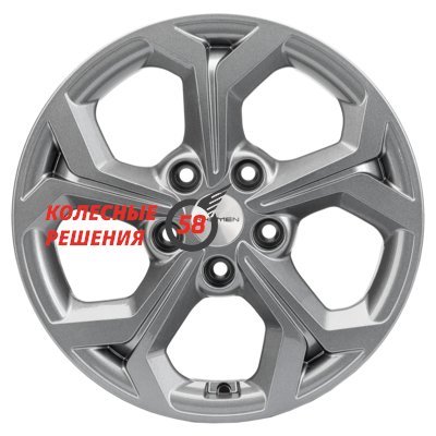 Khomen Wheels KHW1606 (Huyndai/Kia) Gray 6.5x16/5x114.3 D67.1 ET43  