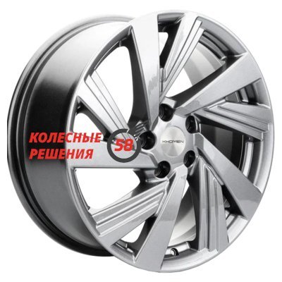 Khomen Wheels KHW1801 (Outlander) Gray 7.5x18/5x114.3 D67.1 ET38  