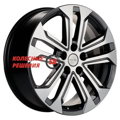 Khomen Wheels KHW1803 (Coolray) Gray-FP 7x18/5x114.3 D54.1 ET50  