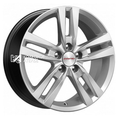 K&K Rassvet (КС868) Сильвер SK 6.5x16/5x114.3 D66.1 ET50  