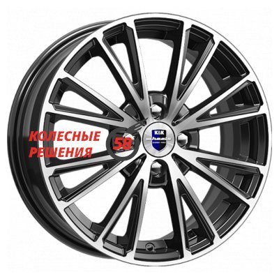 K&K Меандр-оригинал (КС888) Алмаз черный SK 6x15/4x100 D54.1 ET46  