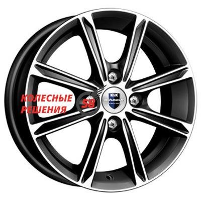 K&K Флэш (КС710) Алмаз черный 5x13/4x98 D58.5 ET35  