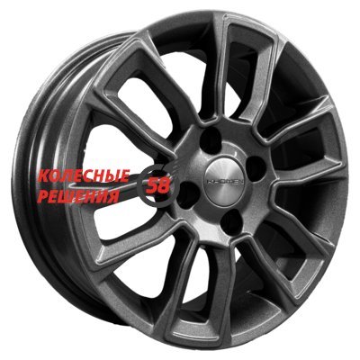 Khomen Wheels KHW1406 (Lada Granta) Gray 5.5x14/4x98 D58.5 ET35  