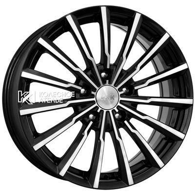 K&K Акцент (КС641) Алмаз черный 5.5x14/4x100 D67.1 ET39  