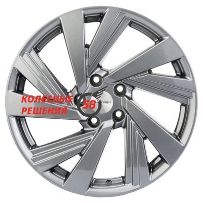 Khomen Wheels KHW1801 (Teana/X-trail) Gray 7.5x18/5x114.3 D66.1 ET45  