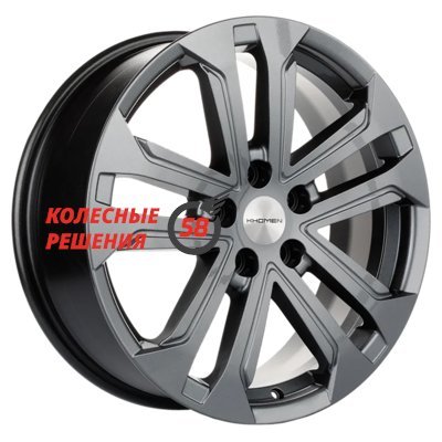 Khomen Wheels KHW1803 (Geely Coolray) Gray 7x18/5x114.3 D54.1 ET53  