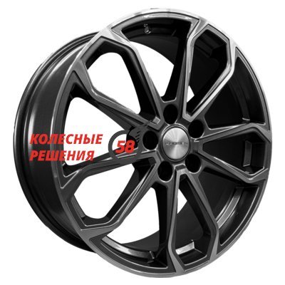 Khomen Wheels KHW1816 (Outlander) Gray-FP 7x18/5x114.3 D67.1 ET38  