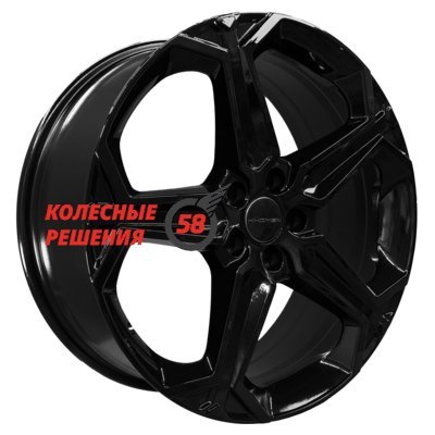 Khomen Wheels KHW1909 (Chery Tiggo 8 (Pro/Pro Max)) Black 7.5x19/5x108 D60.1 ET47  