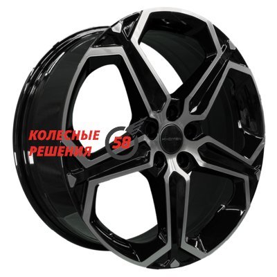 Khomen Wheels KHW1909 (Haval F7/F7x) Black-FP 7.5x19/5x114.3 D64.1 ET40  