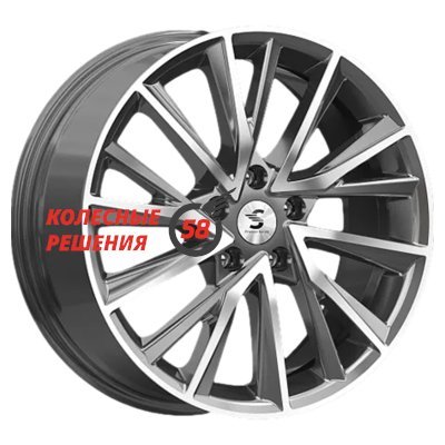 Premium Series КР010 (Kodiaq) Diamond Gloss Graphite 7.5x18/5x112 D57.1 ET40  