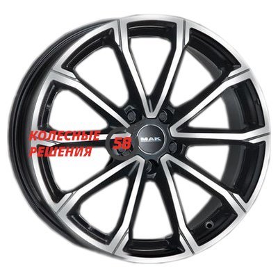 MAK DaVinci Black mirror 8x19/5x114.3 D76 ET35  