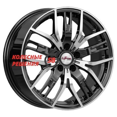 iFree Аскет (КС1072) Блэк Джек 7x17/5x114.3 D66.6 ET37  