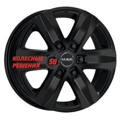 MAK Stone 6 Gloss Black 8.5x20/6x114.3 D66.1 ET45  