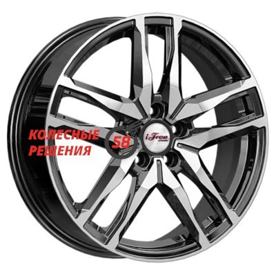iFree Бомбей (КС1075) Блэк Джек 6.5x18/5x114.3 D66.1 ET47  