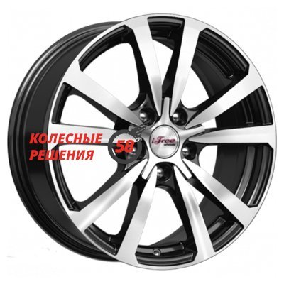 iFree Бэнкс (КС645) Блэк Джек 7x17/5x114.3 D66.6 ET37  